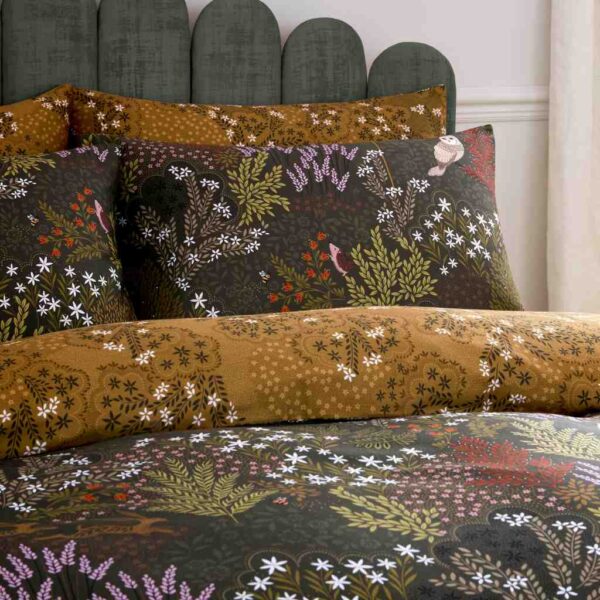 Sara Miller Owl Forest Duvet Cover Set Pillowcase Image
