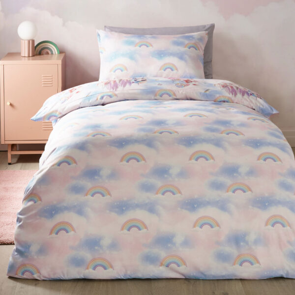 Candy Unicorn Children's Bedding Lansfield Reverse Image