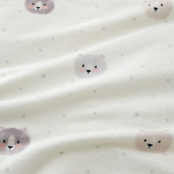 Cosy Bear Bedding Detail Image Lansfield