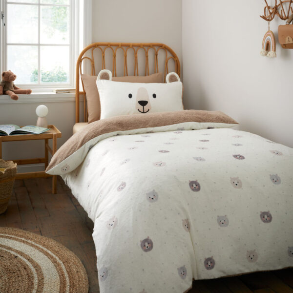 Cosy Bear Bedding Main Image Lansfield