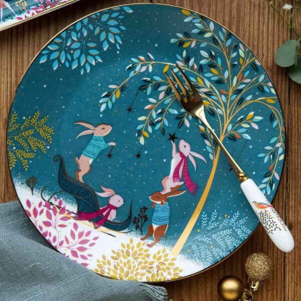 Sara Miller Woodland Tales Plates