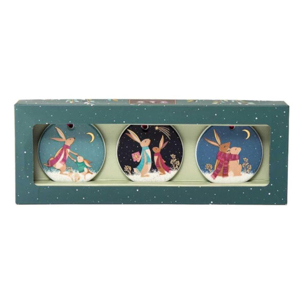 Sara Miller Christmas Decorations Woodland Tales Boxed Image