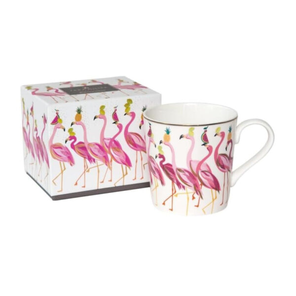 Sara Miller London Mug Fabulous Flamingo