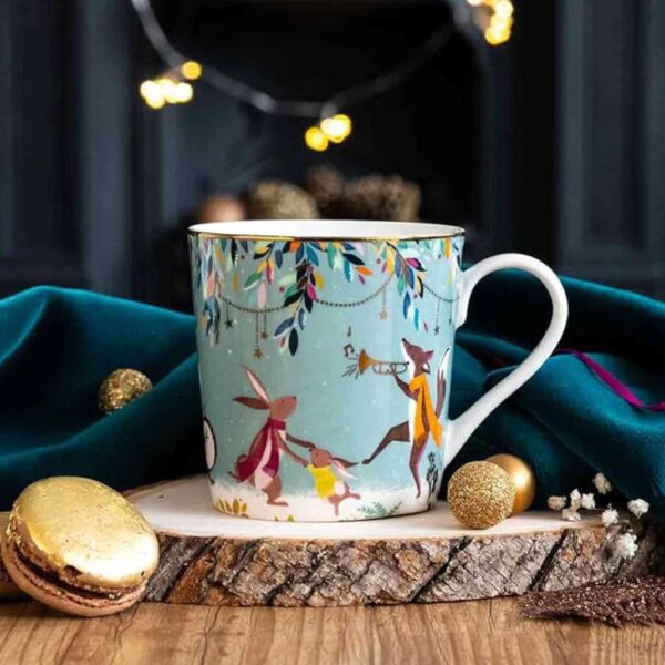 Sara Miller Woodland Tales Merry Band Mug