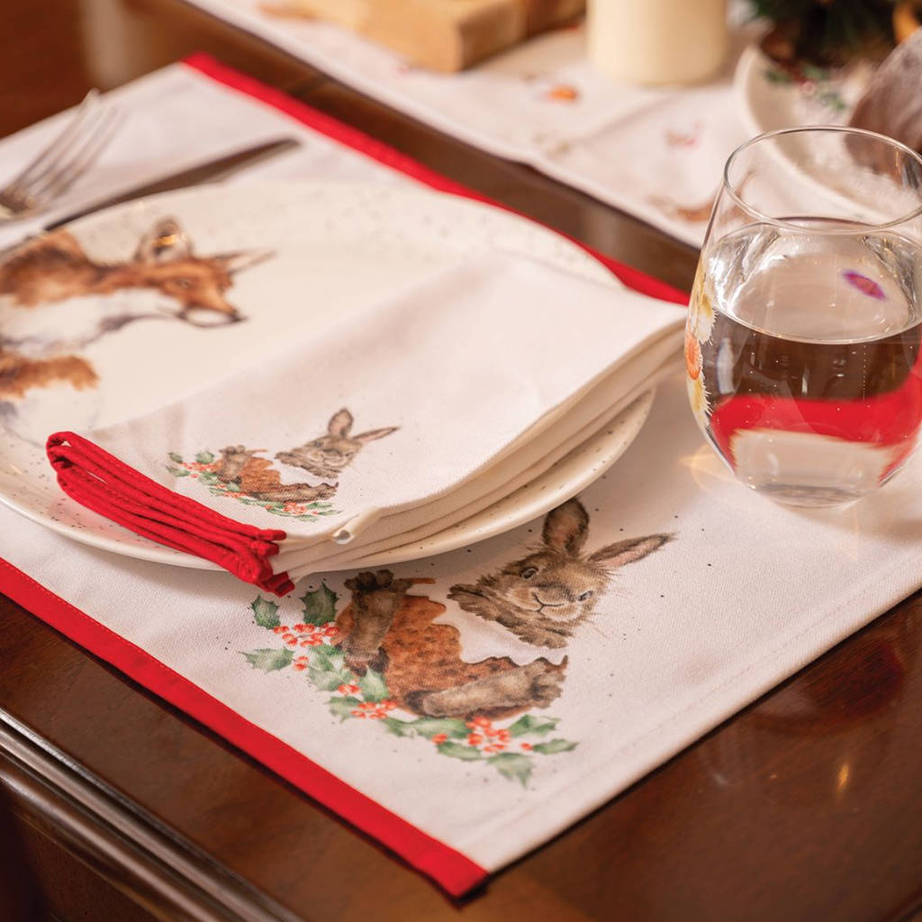 Wrendale Winter Woodland Tableware