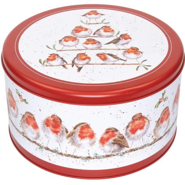 Wrendale Rockin Robins Round Tin