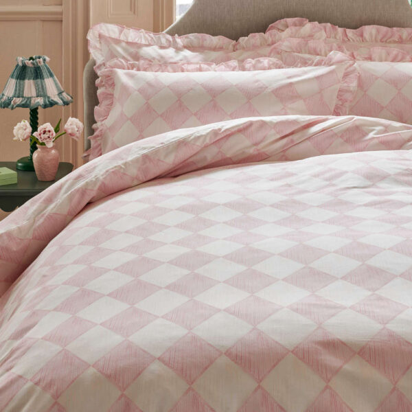 Cath Kidston Bedding Hand Painted Diamond Close Up Image Cath Kidston Bedding Hand Painted Diamond Close Up Image