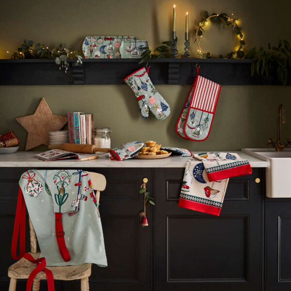 Christmas Ornaments Kitchen Textiles Main Image