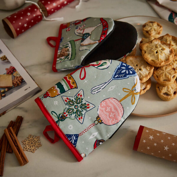 Christmas Ornaments Kitchen Textiles Micro Mitts