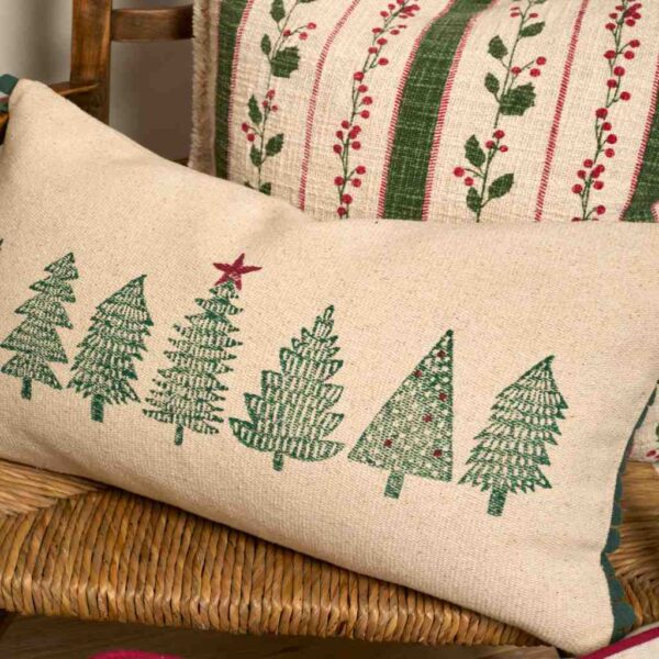 Christmas Tree Filled Cushion By Walton & Co