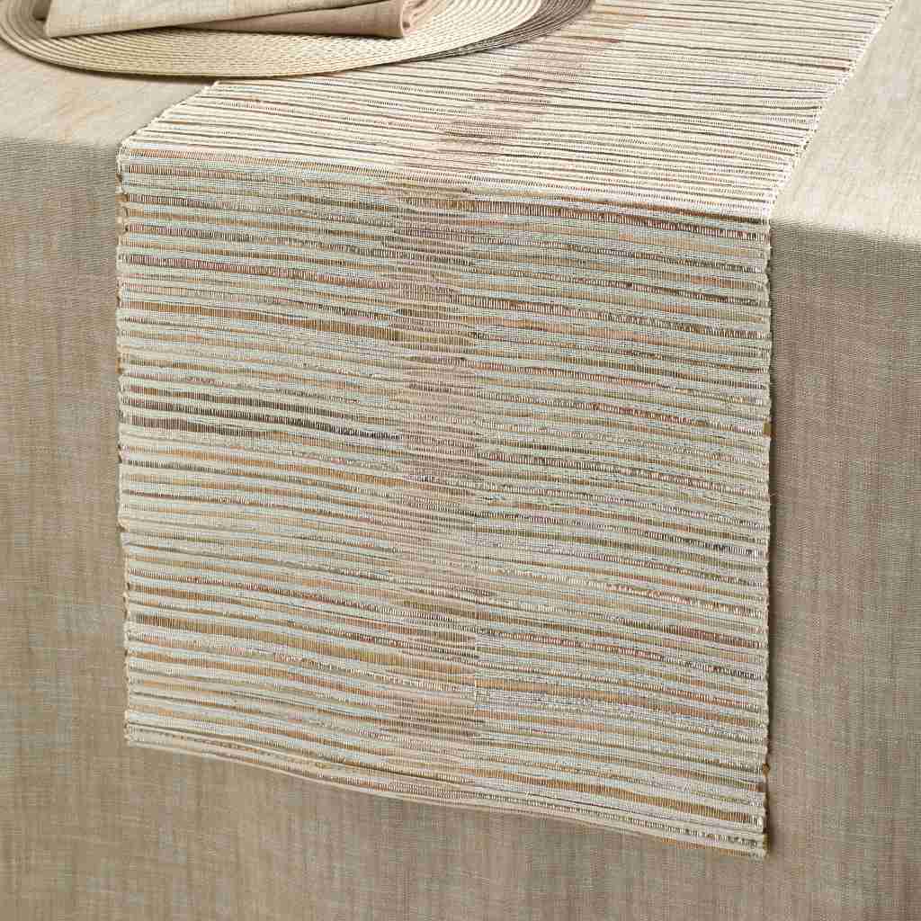 Silver Gold Table Runner