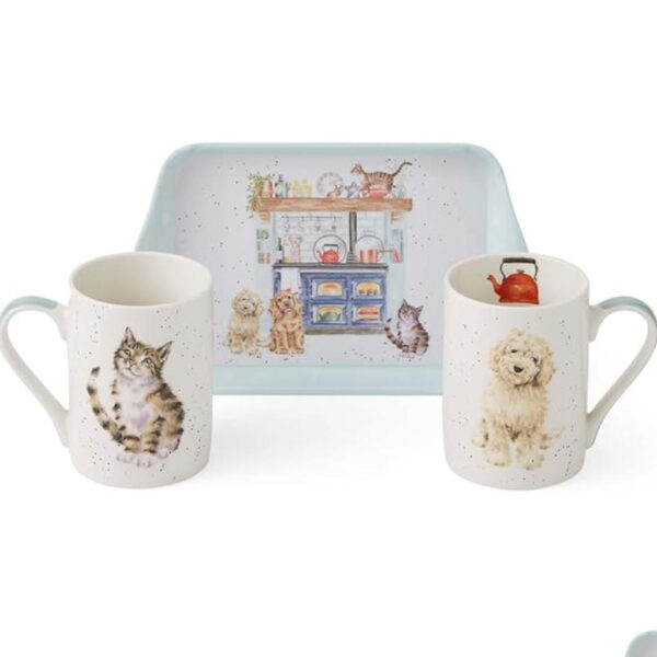 Wrendale Country Kitchen Mug And Tray Set