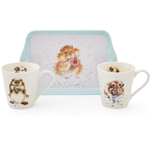 Wrendale Mug & Tray Set Diet Starts Tomorrow