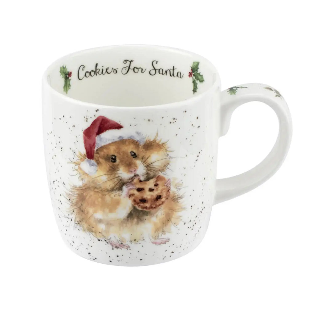 Wrendale Christmas Large Mug Cookies For Santa