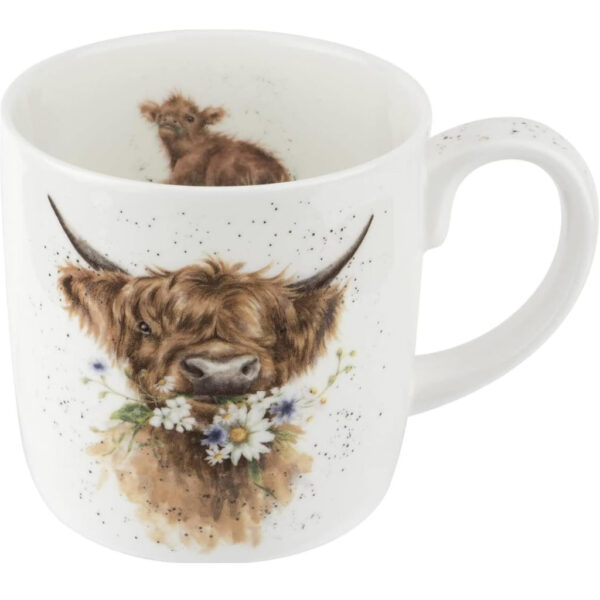 Wrendale Daisy Cow Large Mug