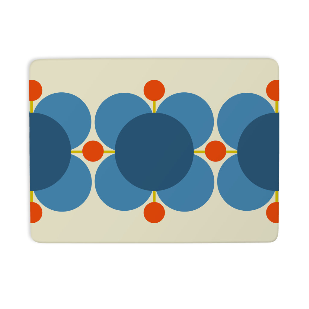 Orla Kiely Atomic Flower Placemat Blue