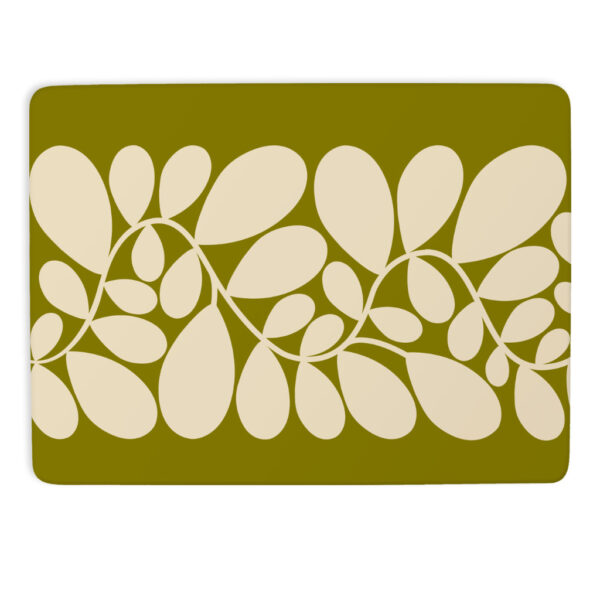 Orla Kiely Placemat Set of 6 Sycamore Stripe Olive