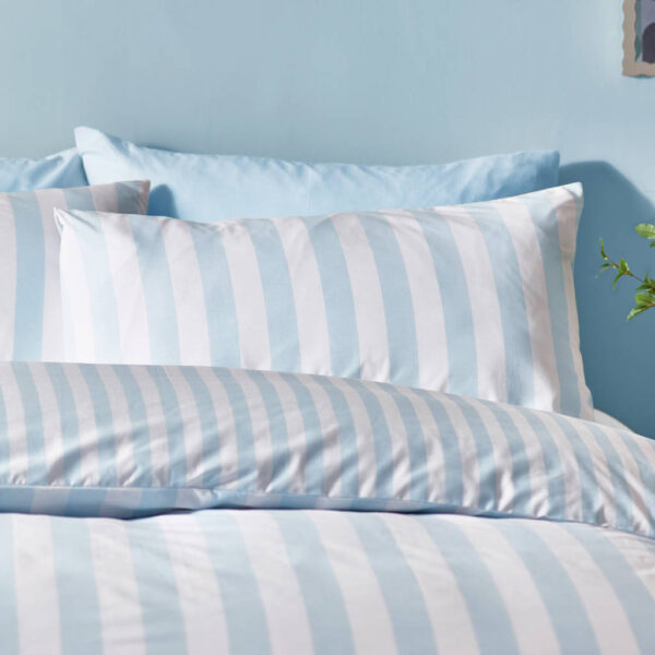 Sassy B Stripe Tease Blue Pillowcases