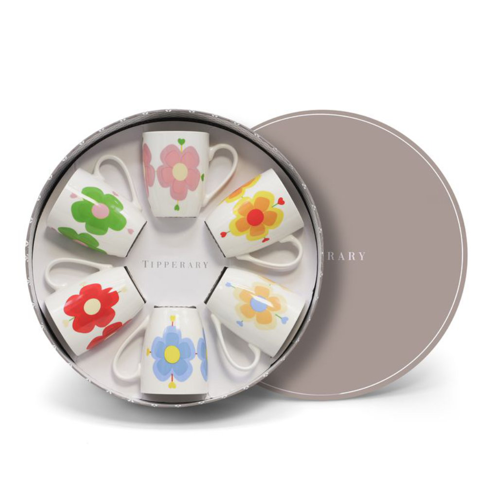 Heart Flowers Mug Set Boxed Tipperary