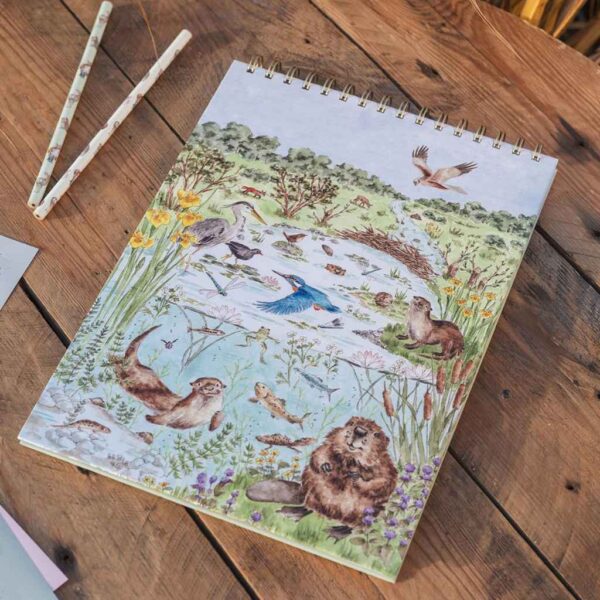 Wrendale Nature SketchBook Riverbank