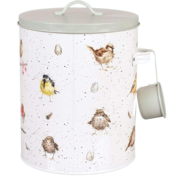 Wrendale Feed the Birds Tin Reverse Image