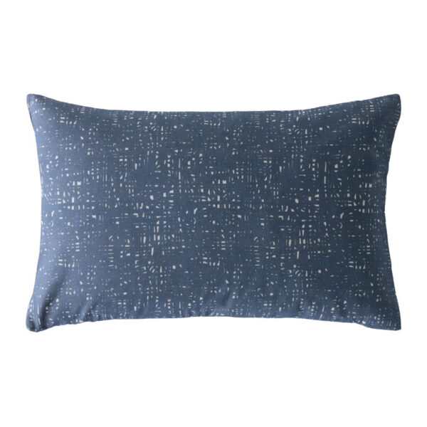 Floret Dandelion and Denim Orla Kiely Cushion Face Reverse