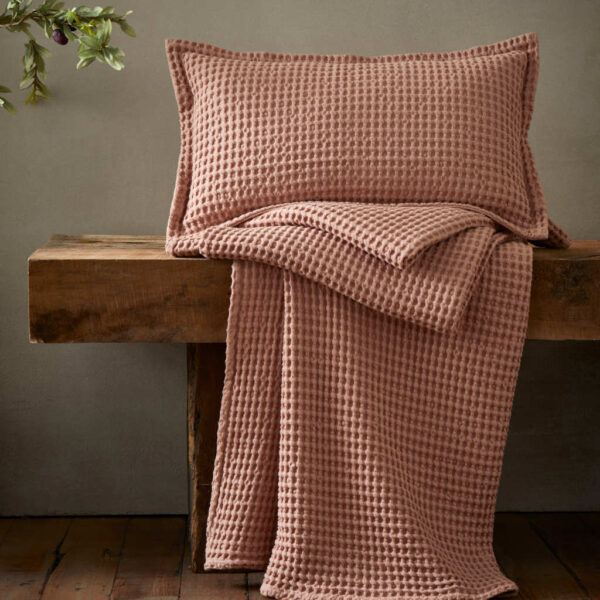 Pineapple Elephant Jaipur Waffle Pink Combined