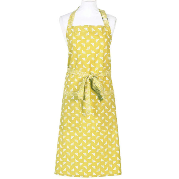 Walton & Co Bee Ochre Cotton Apron