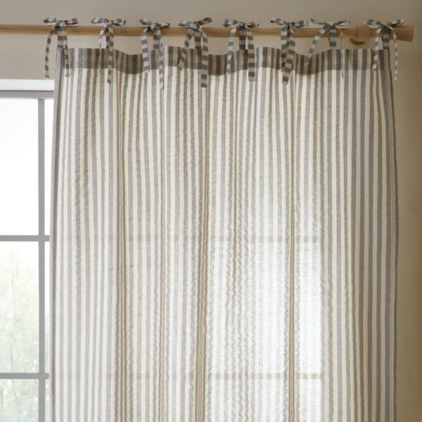 Zanzibar Grey Voile Yarn Panel Header Image