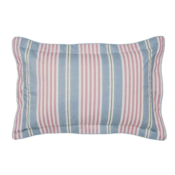 Joules Come Rain or Shine Stripe Multi Pillowcase