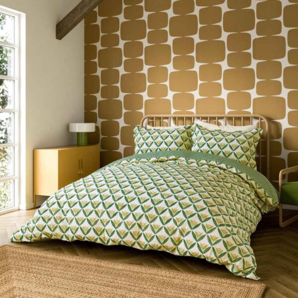 Scion Tulip Trellis Lemon Duvet Cover Set