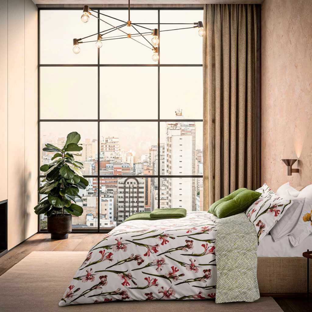 Ted Baker Wild Iris Multi Cotton Duvet Cover Set