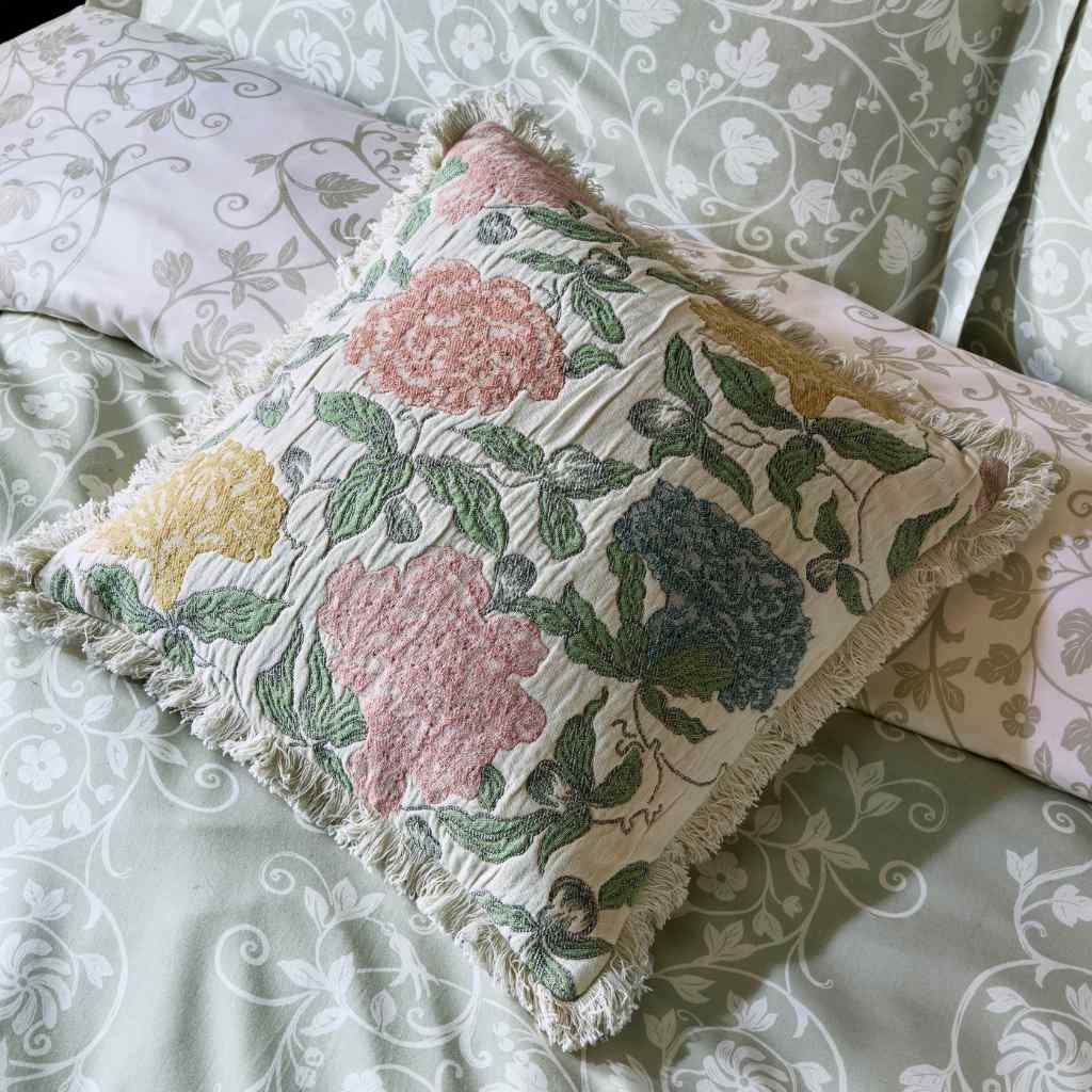 Historic Royal Palaces Albert Jacquard Multi Cushion Lifestyle Image