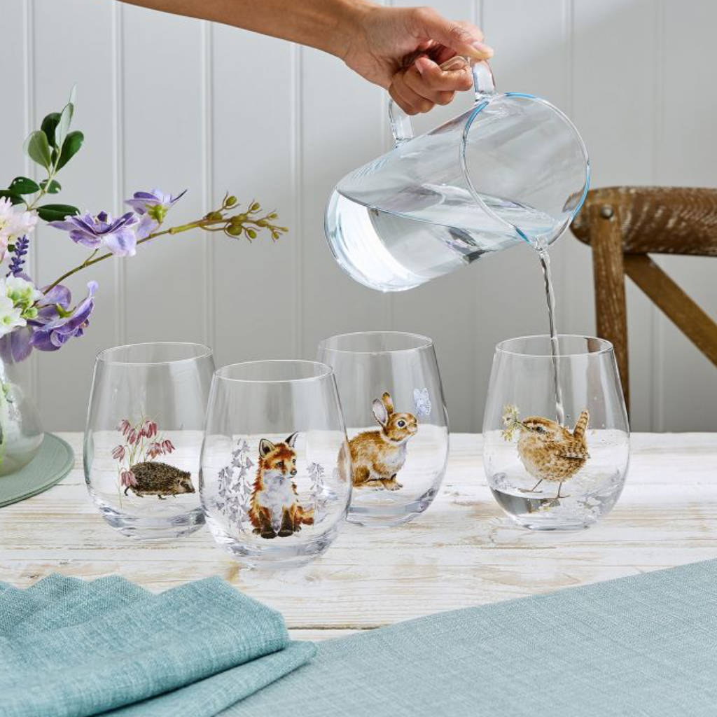 Wrendale Designs Tumbler Glasses Set Of 4 Main Image
