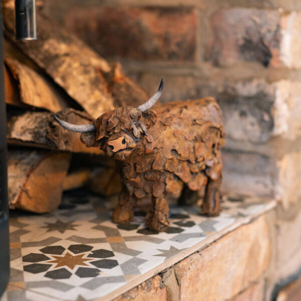 Wrendale Designs Animal Figurines Cow Lifestyle