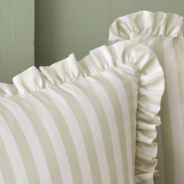 Cath Kidston Canopy Stripe Pillowcase Detail Image