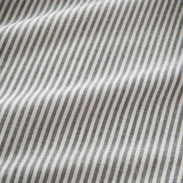 Pineapple Elephant Woven Stripe Blue Bedding Close Up Image
