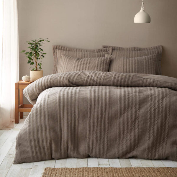 Tamba Jersey Stripe Mole Duvet Cover Set