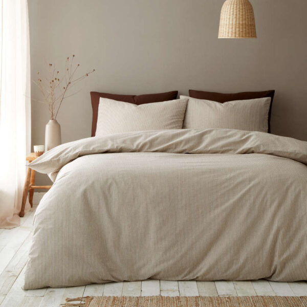 Pineapple Elephant Narrow Woven Stripe Mole Bedding