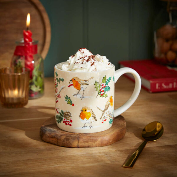 Christmas Robins Mug