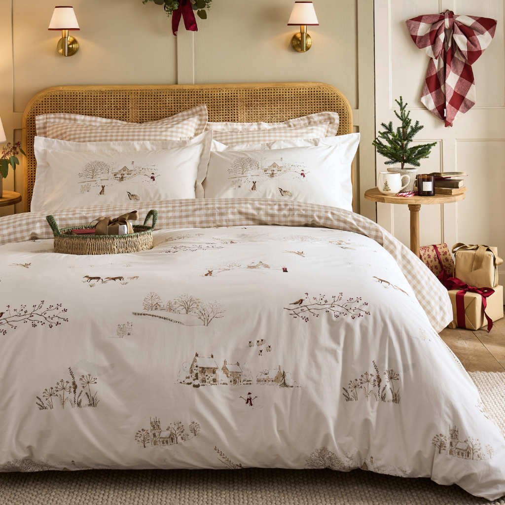 Sophie Allport Winter Scene Bedding