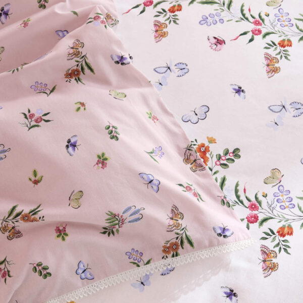 Cath Kidston Flutter Floral Bedding Detail Image