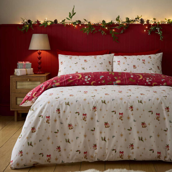 Christmas Enchanted Twilight Bedding Lansfield Reverse Image