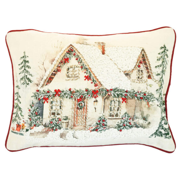 Walton & Co Hansel and Gretel Christmas Cushion