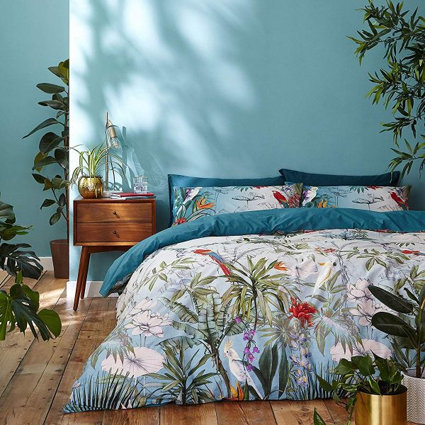accessorize paradise teal bedding