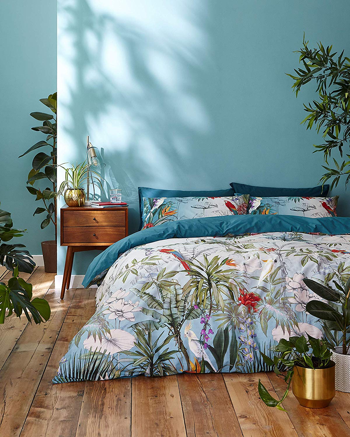 accessorize paradise teal bedding