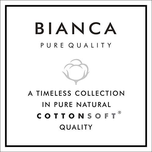 Bianca Sloane Pom Pom Duvet Set in White & Grey