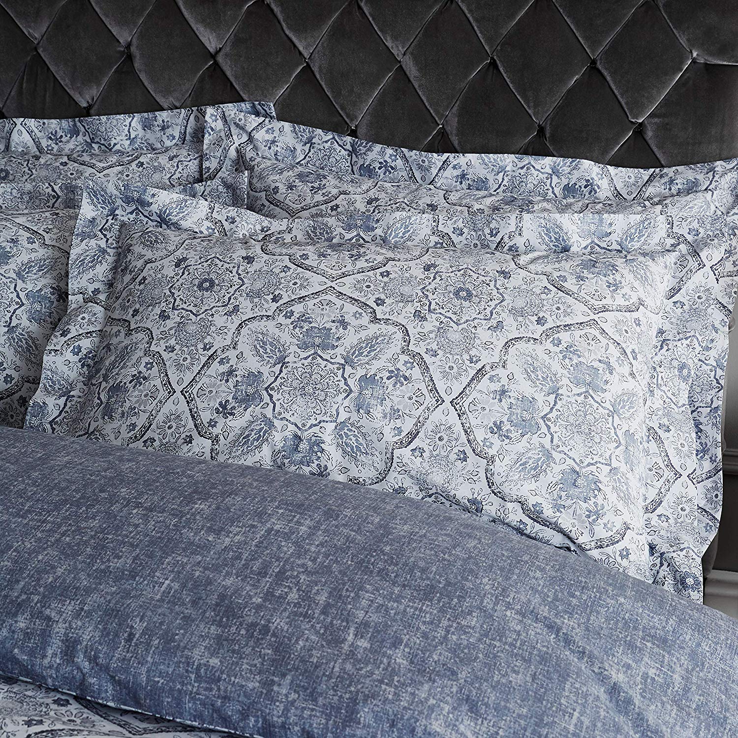 Dorma Calthorpe Blue Duvet Cover Set Fab Furnishings