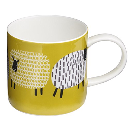 ulster weavers dotty sheep straight sided mug