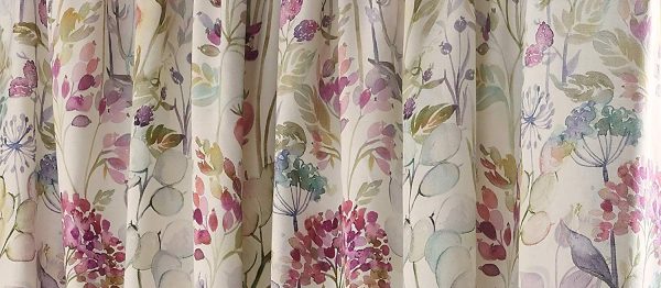 Country Hedgerow Lined Curtains Pencil Pleat by Voyage Maison - Image 3